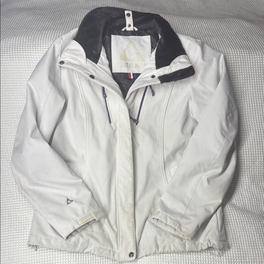 White Gerry Weber Women's Ski Jacket - Small